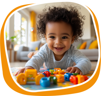 toddler playing together