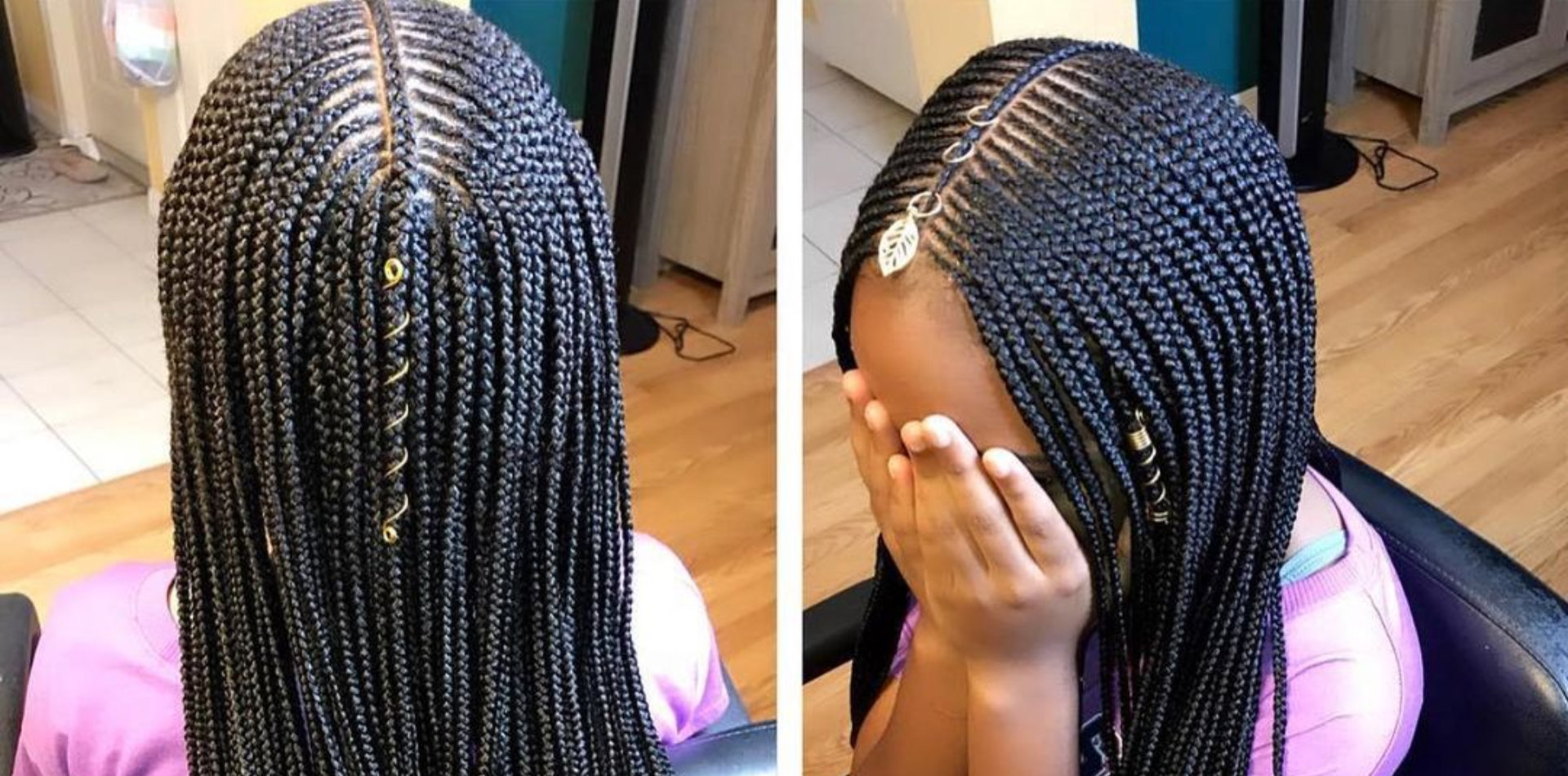 girl nice braid hair