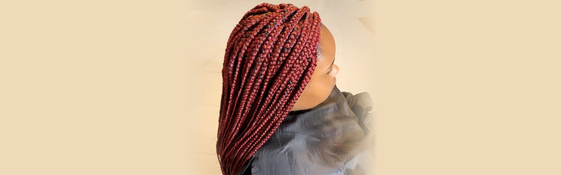 woman with red dreads